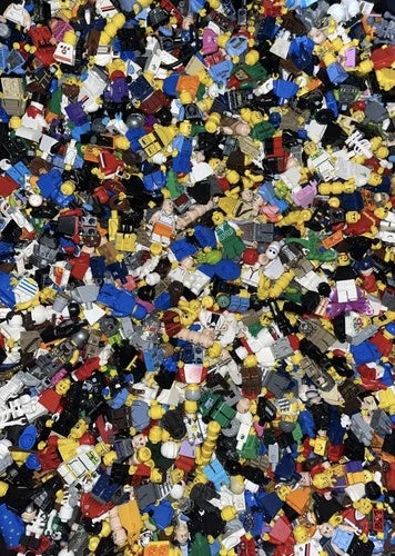 200 PIECES MEOW PARTS BULK LOT Parts Minifigures Torsos Heads Legs