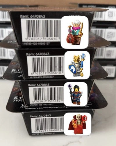 LEGO Dungeons & Dragons D&D Minifigures Complete Set of 12 Sealed