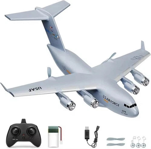 C-17 RC Transport Aircraft – 373mm EPP DIY RC Drone Airplane