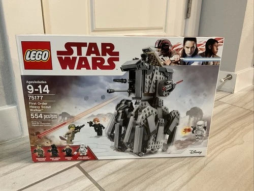 LEGO Star Wars First Order Heavy Scout Walker 75177 Toy Building Kit 554 pcs