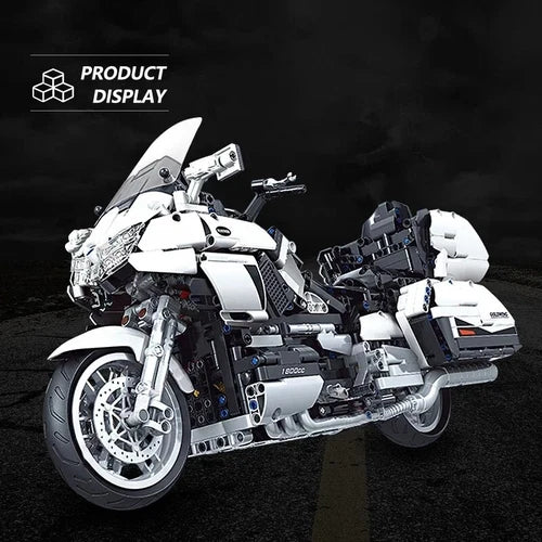 Motorcycle Model Building Blocks MOC Set 1562PCS