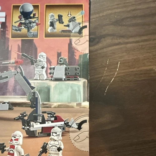 LEGO Star Wars 75372 Clone Trooper & Battle Droid Battle Pack misprint Box