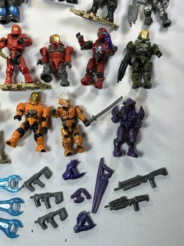 Mega Construx Bloks Halo Huge Lot- Adult Owned- NICE!! Some HTF!!