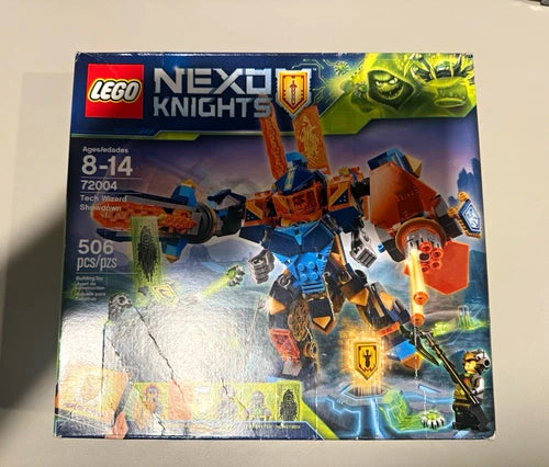 MEOW NEXO KNIGHTS Tech Wizard Showdown 72004 Complete Set 506 pcs Box 8-14