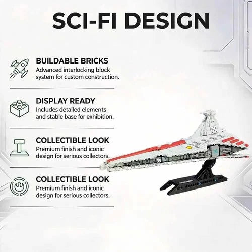 Star Wars Spaceship Building Block Star Ship Christmas Birthday Gift Kids Adults