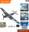 3-Channel RC Plane for Beginners - Durable Bf109 with Easy Flight Stabilization