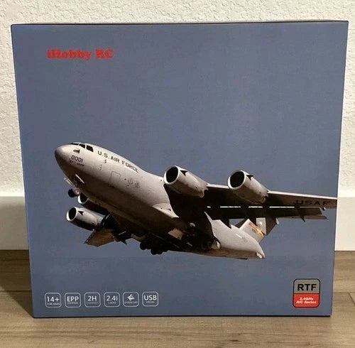 Hobby RC C-17 Transport Aircraft 2.4GHz EPP Foam RC Airplane RTF NEW Sealed