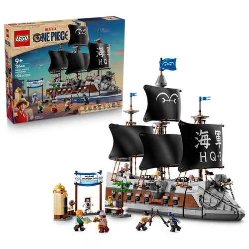 LEGO ONE PIECE Garp's Marine Battleship - Building Toy for Boys & Girls, Ages 9+