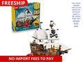 LEGO Creator 3 in 1 Iconic Pirate Ship Toy - Building Set - 31387