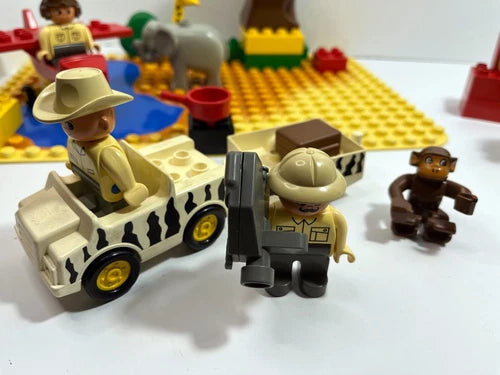 LEGO Duplo Vintage LOT: Savannah Animals 2689 (1994) + Safari 1811 (1995) Rare.
