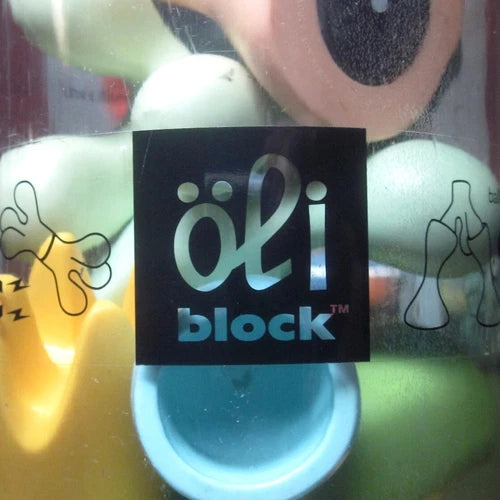 OLIBLOCK architectural building blocks 2001 vtg interlocking magnetic toys OG