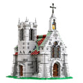 Custom MOC-198172 Medieval Old Church Building Blocks Set (2496PCS) Toys Gift