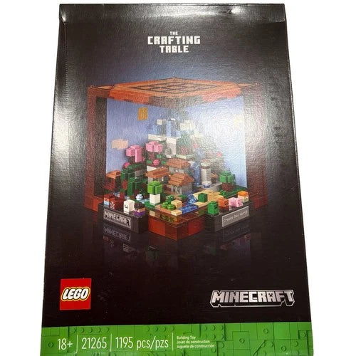 LEGO 21265 Minecraft The Crafting Table Collectible Building Set 1195 pcs New