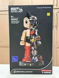 Pantasy Astro Boy Mechanical Clear Building Bricks Set 15*14*32cm Craft Kit NEW