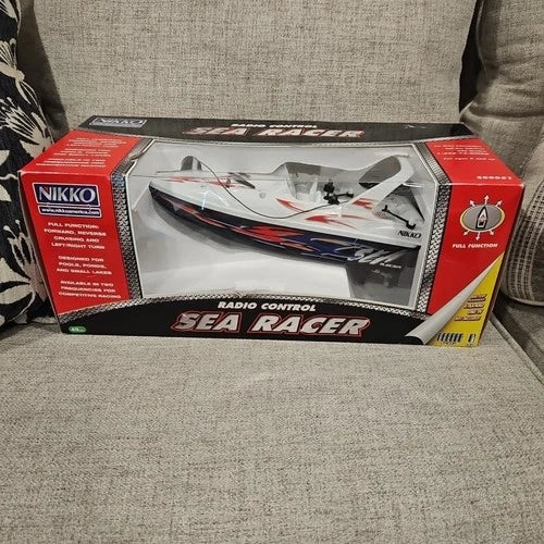 Classic Nikko Radio Control Sea Racer Boat Sealed Original Box Retro 2002 Toy
