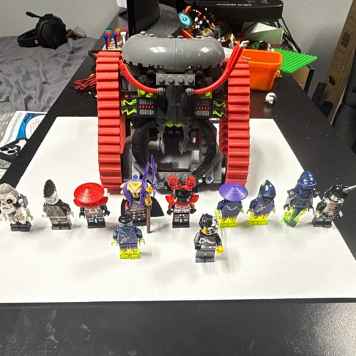 LEGO NINJAGO Ghost 70732 City of Stiix Build Lot w/ Minifigures