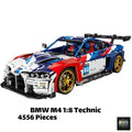 NEW CBOX BMW M4 1:8 Technic JD040 - 4556 Pieces - Building Blocks Set