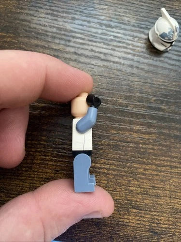 LEGO Star Wars Minifigure SW0331 Wolfpack Phase 1, Cracked torso