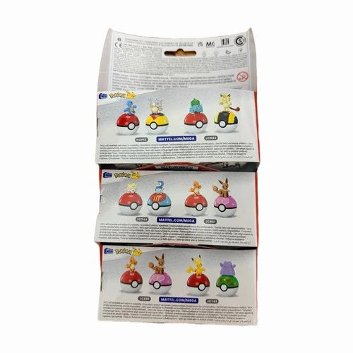 MEGA Pokémon Building Toys Set Poké Ball 6-Pack.