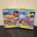 Mega Bloks Spongebob Bike Racer & Patrick Patty Wagon Racer - 2 Sets - NEW