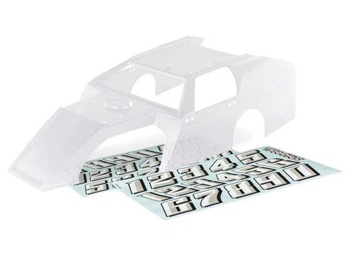 Traxxas 1/10 Slash Modified 2WD BL-2s \* Clear Body \* 10411