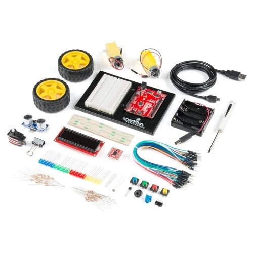 Inventor's Kit v4.1.2 16x2 White Solderless Board Carrying Case Motordriver