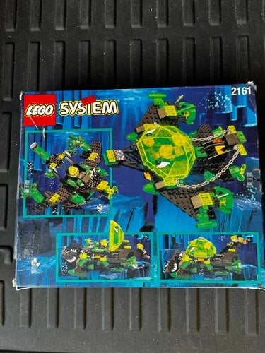 Vintage LEGO 2161 Hydro Reef Wrecker Aquazone 133 pcs Complete in Box! 1997