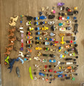 MEOW Plastic Minifigure Mixed Lot with Accessories and Animals
