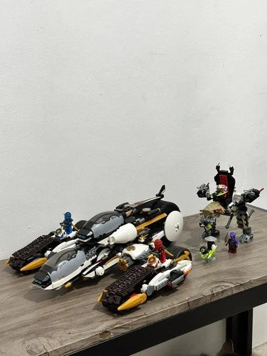 Custom Lego Ninjago: Ultra Stealth Raider 1093Pcs W/ 7 Minifigs (DES Below!)