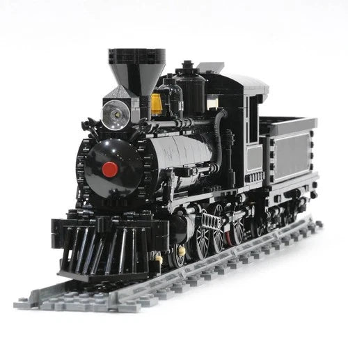 Modubrix Mocs Bricks Sets Sierra Railway No. 3 Train 952 Parts Building Toys Kit