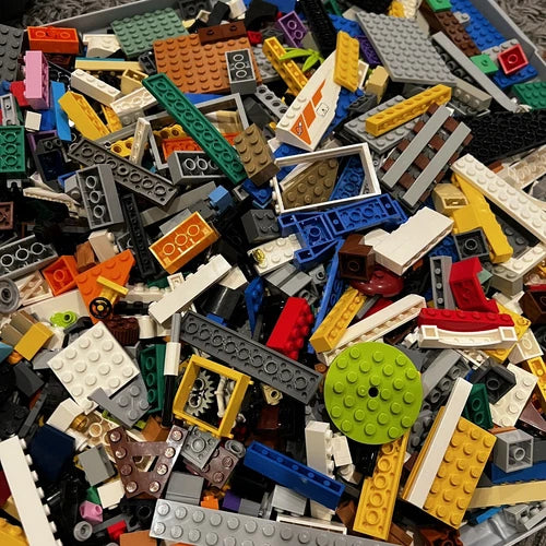 LEGO 15 lbs Pounds Random Parts Pieces Building Plates Blocks Bricks Bulk Lots