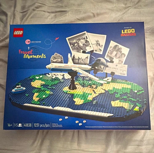 LEGO Ideas Build Together 41838 Travel Moments Set 1231 pcs Age 14+