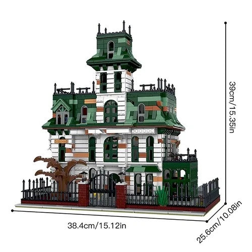 MOC Spooky Manor Building Building Blocks toy birthday Christmas gift 3378 pcs