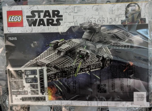 LEGO 75315 Star Wars Imperial Light Cruiser Mandalorian Complete No Box See Pics