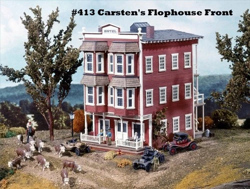 Campbell Scale Models 413 HO Carsten's Flop House Craftsman Building Kit