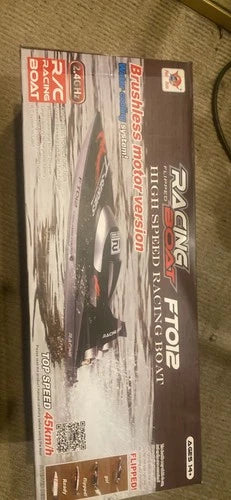 Remote flipped racing boat FT012 High speed racing boat