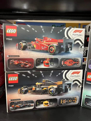 Lego Speed Champions Formula 1 F1 4-pack - McLaren, Ferrari, Mercedes, Red Bull