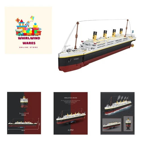 Large Titanic Building Blocks Set - 26.9 Inch: Engaging Model Kit for Collectors