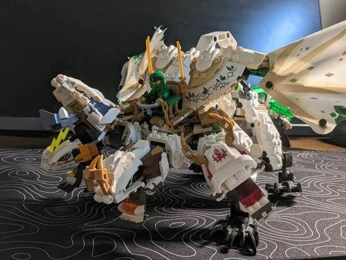 Custom MEOW Ninjago: The Ultra Dragon 951 Pcs W/ 6 Minifigs (DESCRIPTION Below!)