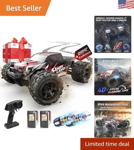 Upgraded 1:16 Scale High-Speed RC Monster Truck - 40KM/H All-Terrain Adventure