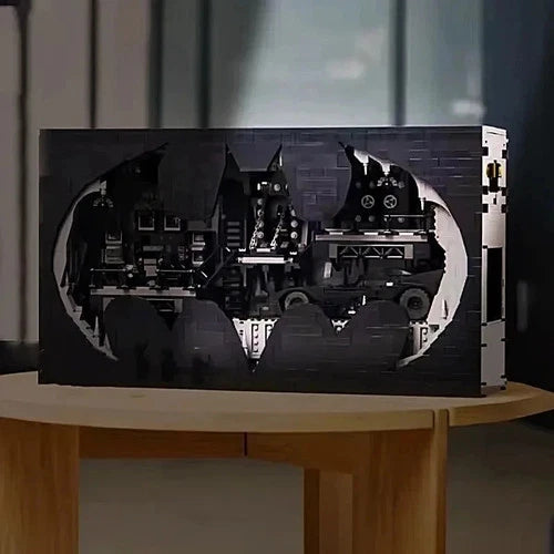 NEW 3981PCS Batman Batcave Shadow Box Building Block Set