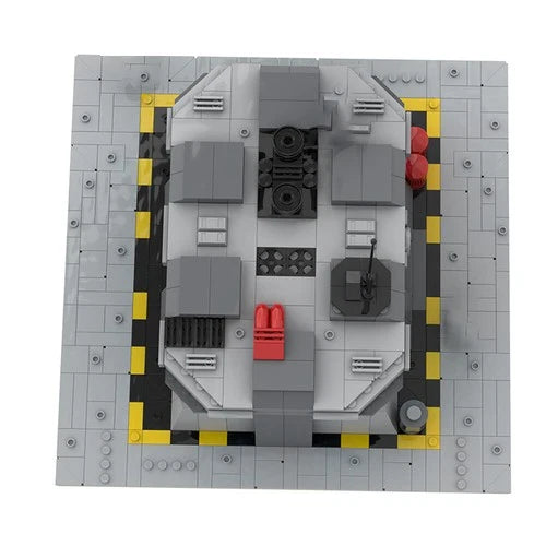 MOC-155802 Base Bunker Model from Movie Display Model 695 Parts for Christmas