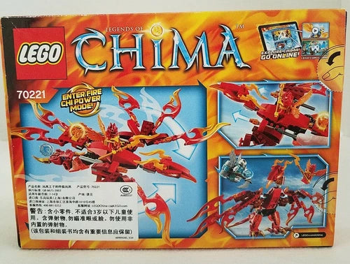 NEW Lego Legends of Chima "FLINX'S ULTIMATE PHOENIX" Building Kit 70221 - 172pc