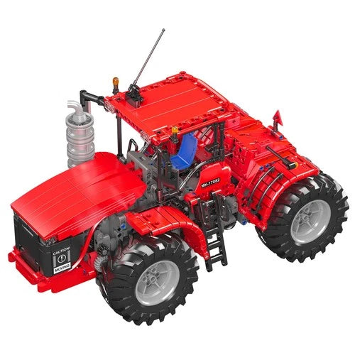 Mould King 17082 Remote Controlled Tractor Red Car Model Building Block Toy Gift