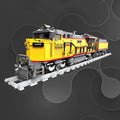 RC Diesel Locomotive MOC Building Blocks Set, Railway Power Model Bricks Toy