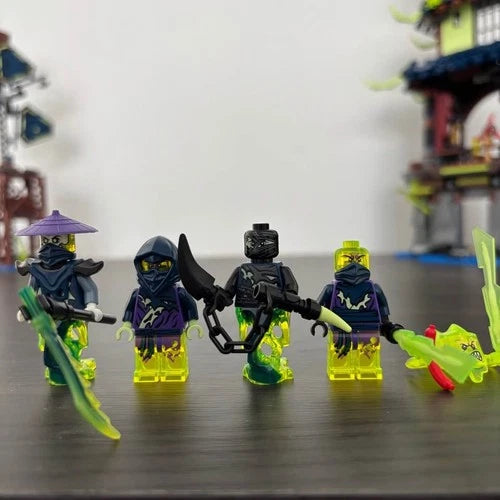 Custom MEOW Ninjago: City of Stiix 1069 Pcs W/9 Minifigs (DESCRIPTION Below!)