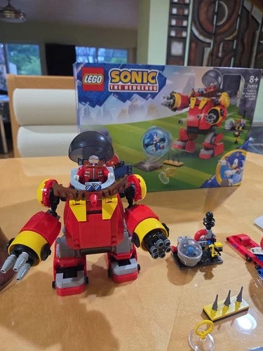 MEOW Sonic: Sonic vs. Dr. Eggman's Death Egg Robot (76993) COMPLETE, BUILT.