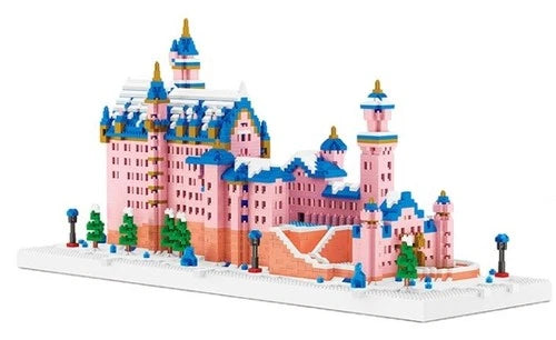 WISE HAWK Architecture 2633 SWAN STONE CASTLE Nano Building Set 639 Pieces NEW