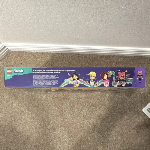 LEGO Friends 42619 Pop Star Music Tour Bus 845 pcs Retiring soon. New in box.