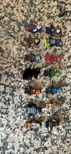 LEGO Plastic Minifigure Mixed Lot Multiple Figures